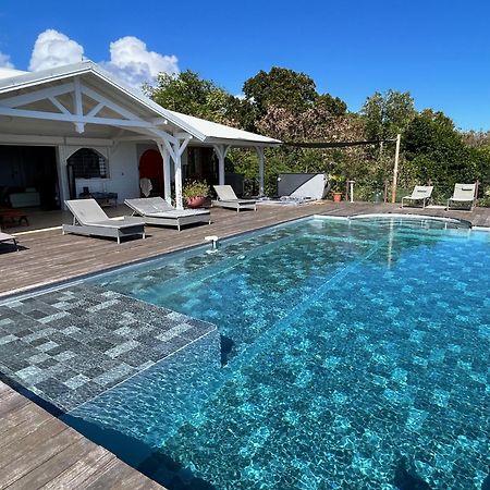 Villa Deluxe L'Hacienda Villa Vue Mer 180 Piscine Jacuzzi Proche Plage Marina Golf Pointe Des Chateaux Et Casino Jardin Clos Voyage Durable Saint-Francois  Bagian luar foto