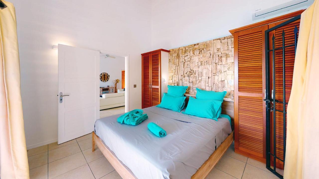 Villa Deluxe L'Hacienda Villa Vue Mer 180 Piscine Jacuzzi Proche Plage Marina Golf Pointe Des Chateaux Et Casino Jardin Clos Voyage Durable Saint-Francois  Bagian luar foto