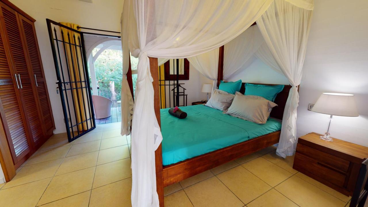 Villa Deluxe L'Hacienda Villa Vue Mer 180 Piscine Jacuzzi Proche Plage Marina Golf Pointe Des Chateaux Et Casino Jardin Clos Voyage Durable Saint-Francois  Bagian luar foto