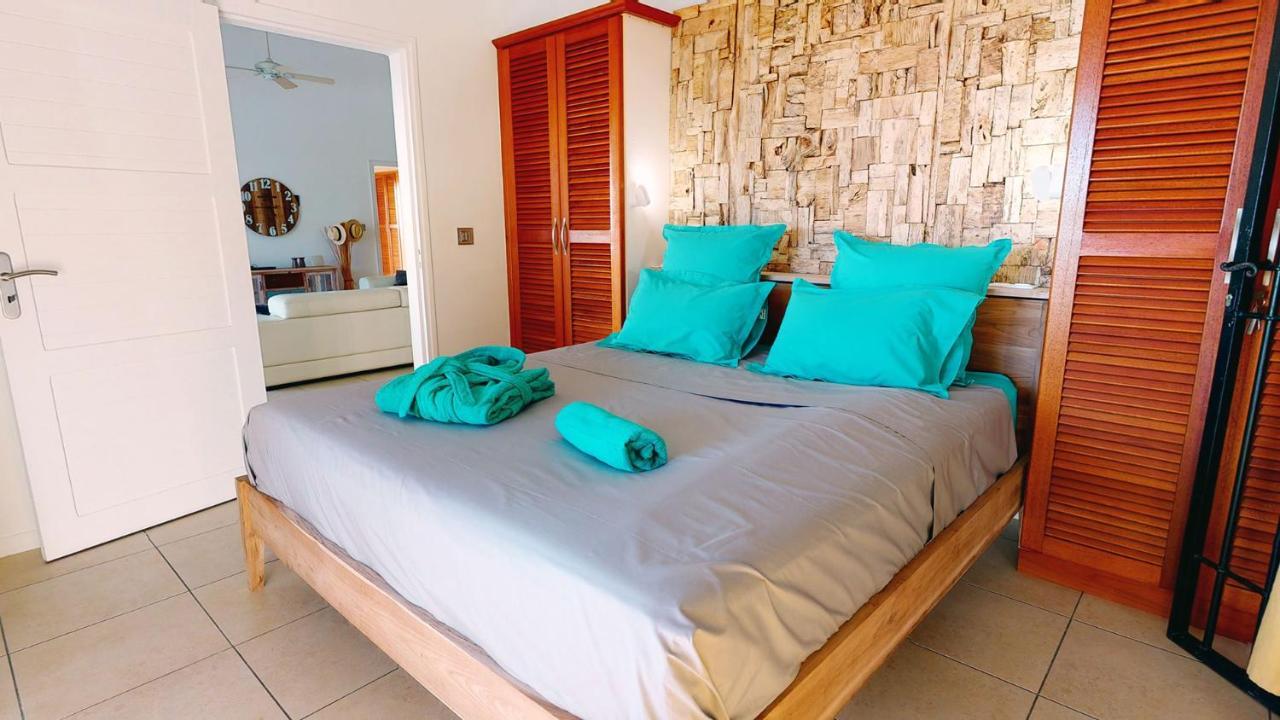 Villa Deluxe L'Hacienda Villa Vue Mer 180 Piscine Jacuzzi Proche Plage Marina Golf Pointe Des Chateaux Et Casino Jardin Clos Voyage Durable Saint-Francois  Bagian luar foto