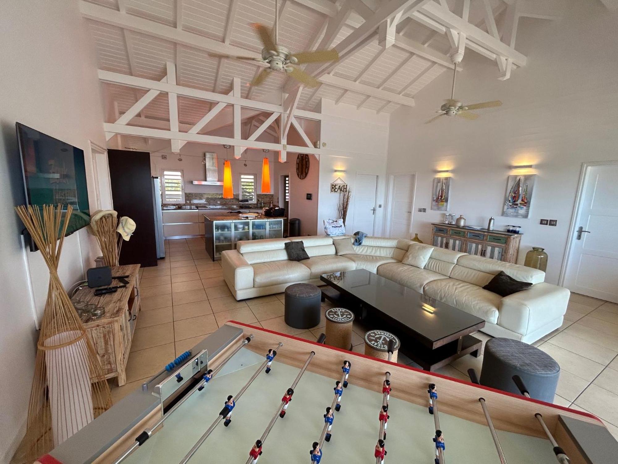 Villa Deluxe L'Hacienda Villa Vue Mer 180 Piscine Jacuzzi Proche Plage Marina Golf Pointe Des Chateaux Et Casino Jardin Clos Voyage Durable Saint-Francois  Bagian luar foto