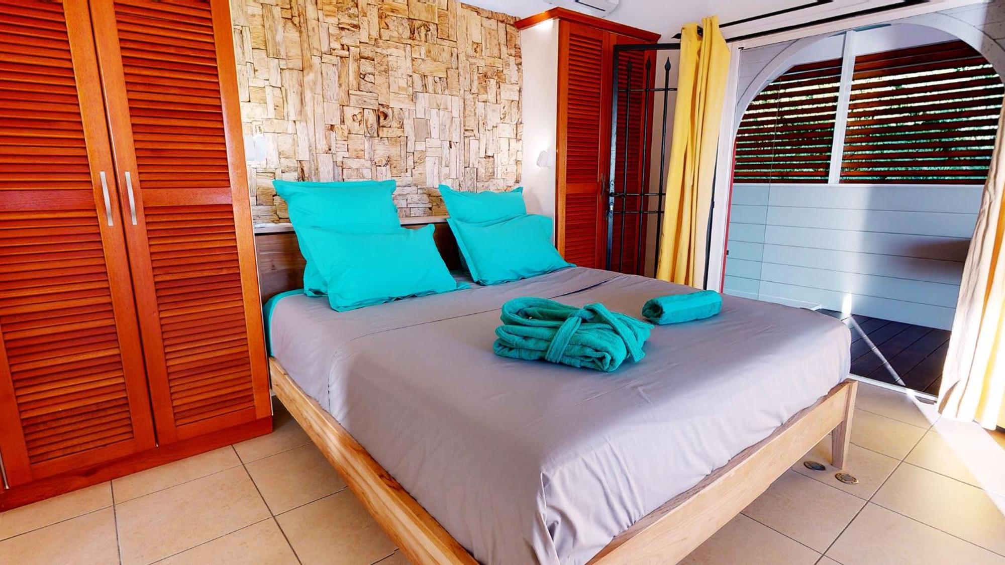 Villa Deluxe L'Hacienda Villa Vue Mer 180 Piscine Jacuzzi Proche Plage Marina Golf Pointe Des Chateaux Et Casino Jardin Clos Voyage Durable Saint-Francois  Ruang foto